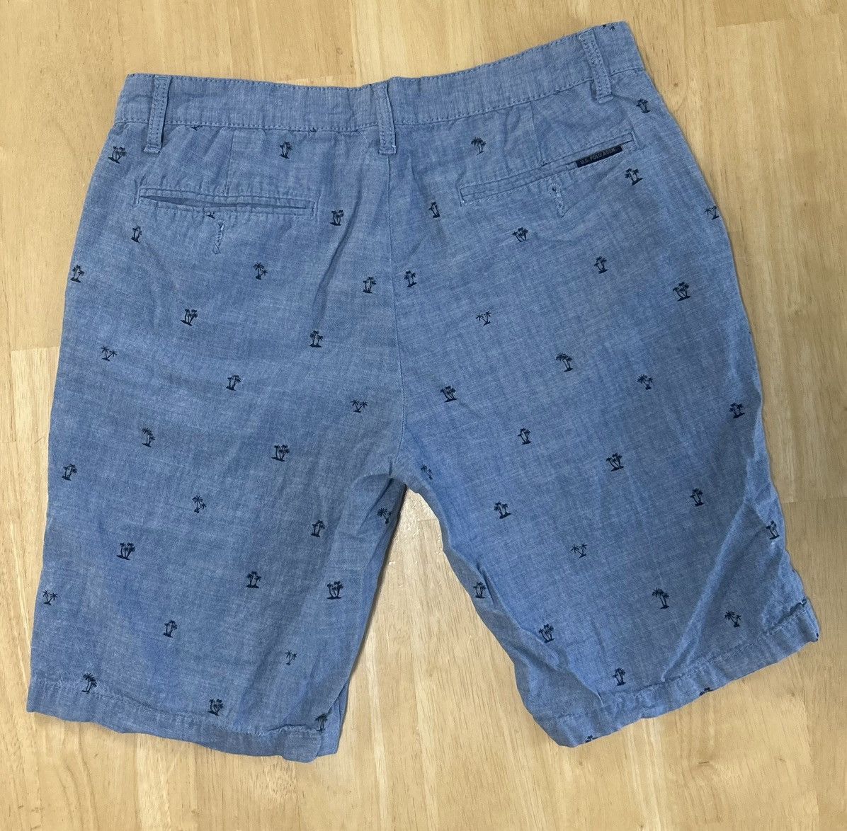 U.S. Polo Assn. U.S. Polo Assn. Blue Chambray Shorts – Size 32 Size US 32 / EU 48 - 3 Thumbnail