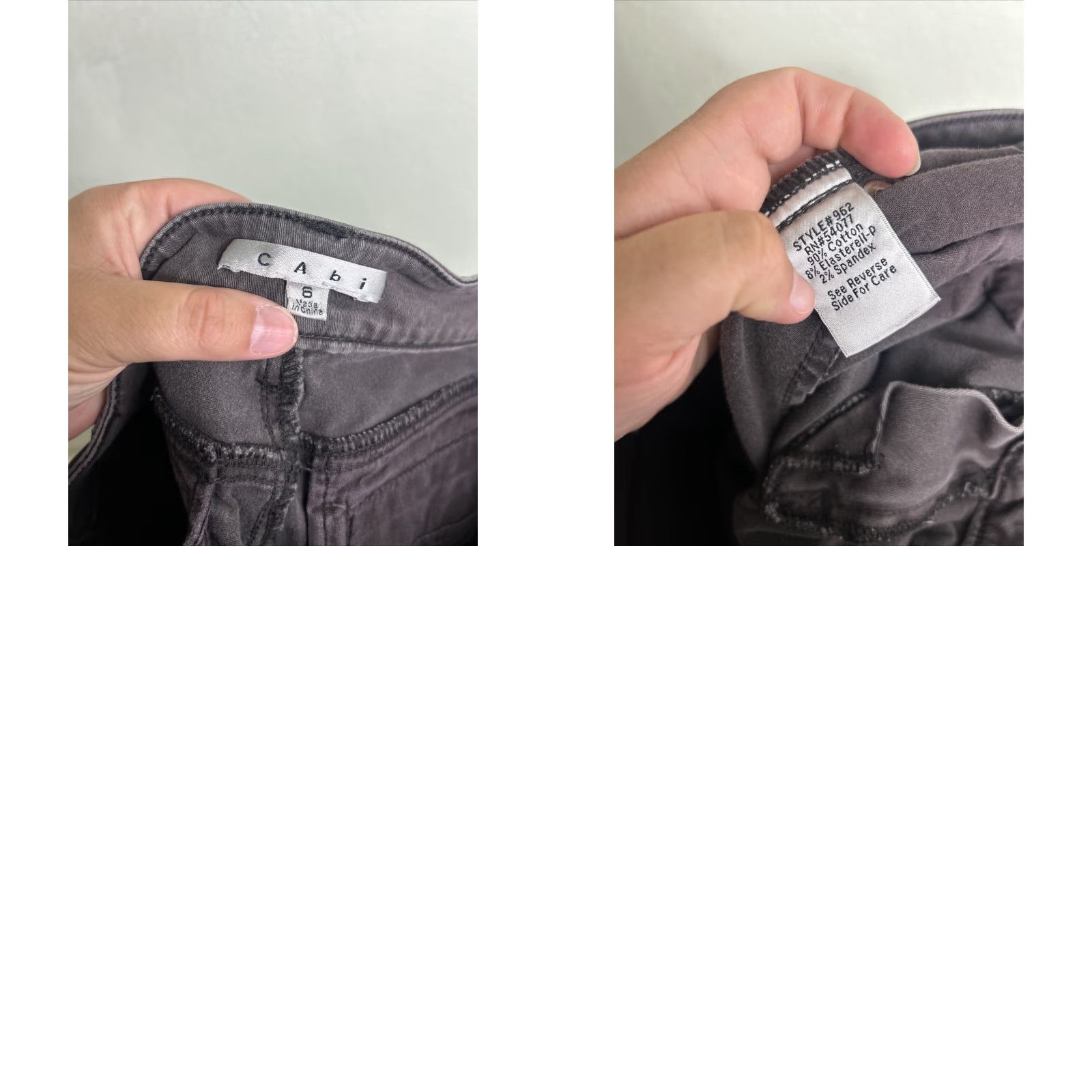 Vintage CAbi Womens Size 6 Brown Slim Stretch Cargo Pants 30x31 Pants Womens Brown Cargo Slim Stretch 30 31 Size 28" / US 6 / IT 42 - 9 Thumbnail