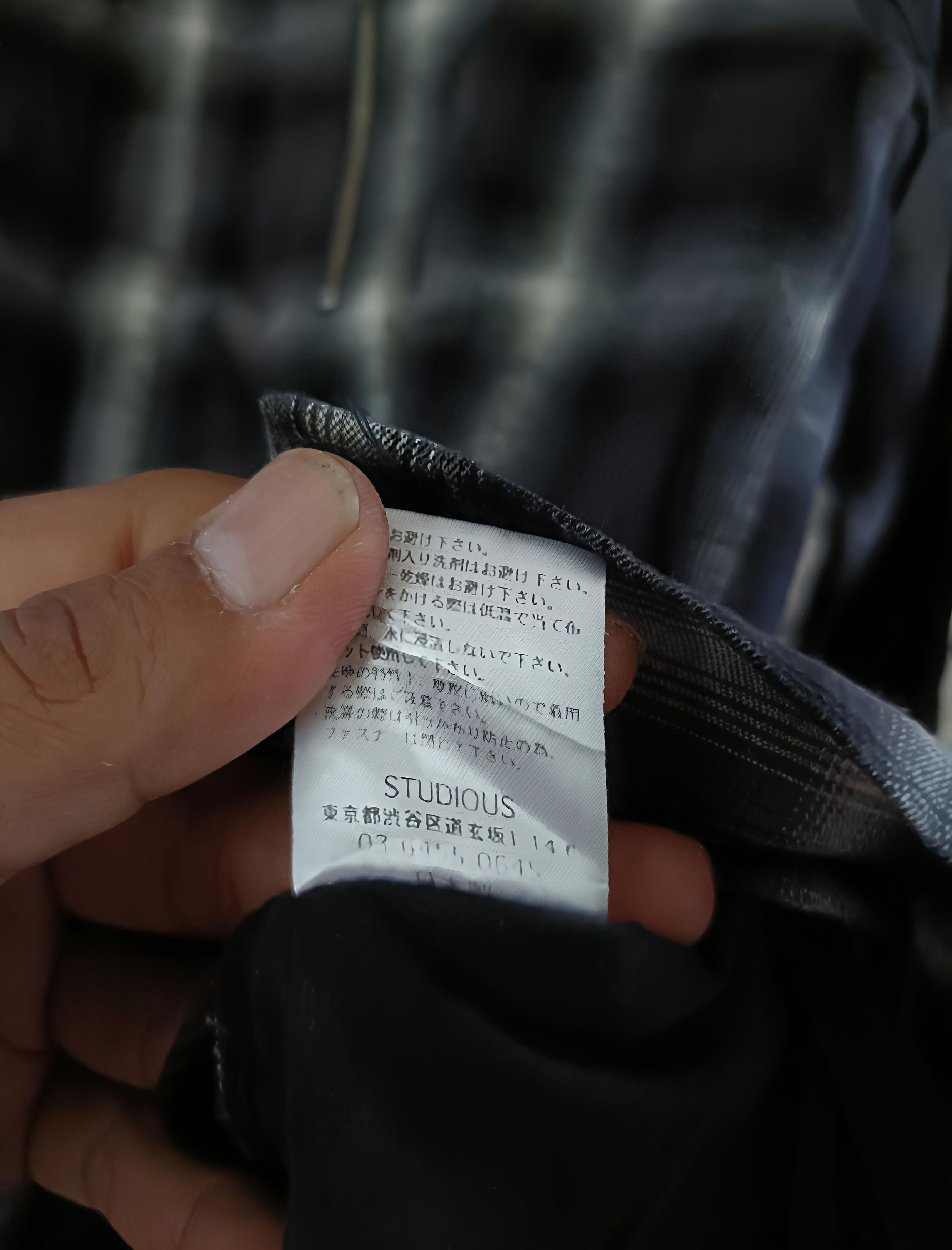 Japanese Brand × STUDIOUS Vintage studious japan outer flanel shirt Size S / US 4 / IT 40 - 6 Thumbnail