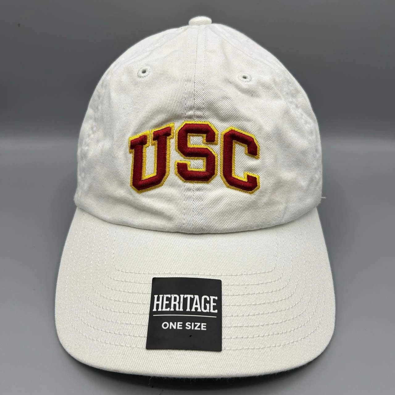 47 Brand USC Trojans Hat Men Heritage Embroidered Strap Back Cotton Size ONE SIZE - 1 Thumbnail