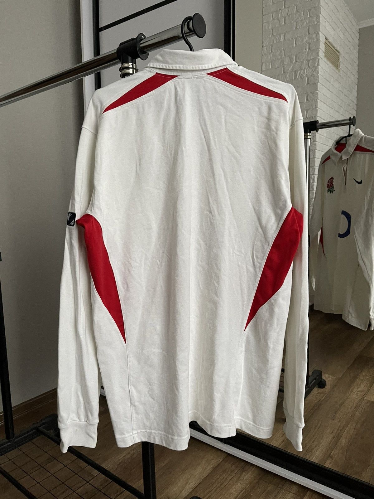 Nike Nike England Rugby Vintage Sweatshirt Pullover 90s Size US XL / EU 56 / 4 - 4 Thumbnail