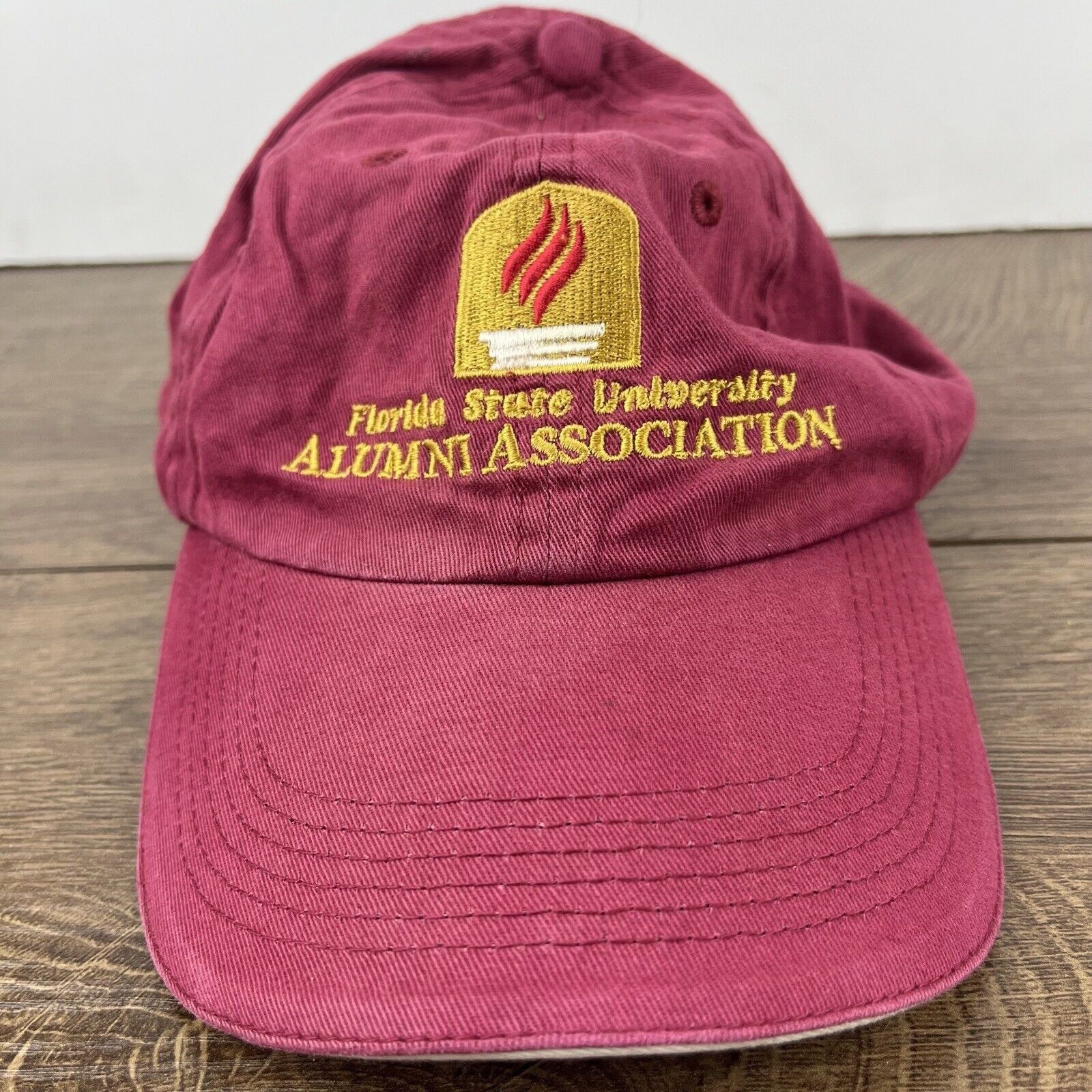 Other Florida State University Hat Alumni Association Hat Red Adju Size ONE SIZE - 7 Thumbnail