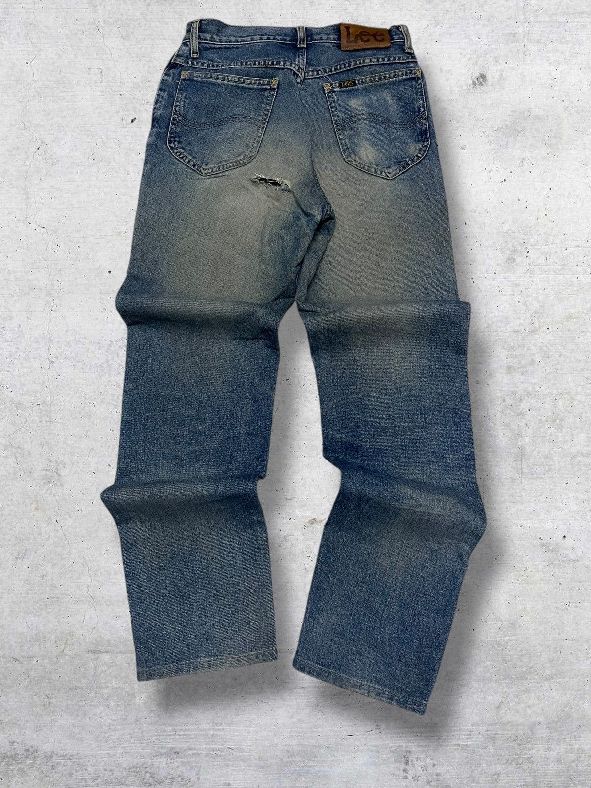 Lee VINTAGE LEE DESIGNER USA 90S DIRTY MUD STYLE REGULAR DENIM Size US 27 - 8 Thumbnail