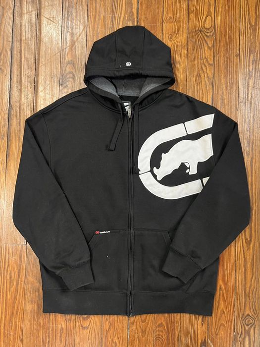 Vintage Vintage Ecko Rhino Hoodie Zip Up Grailed