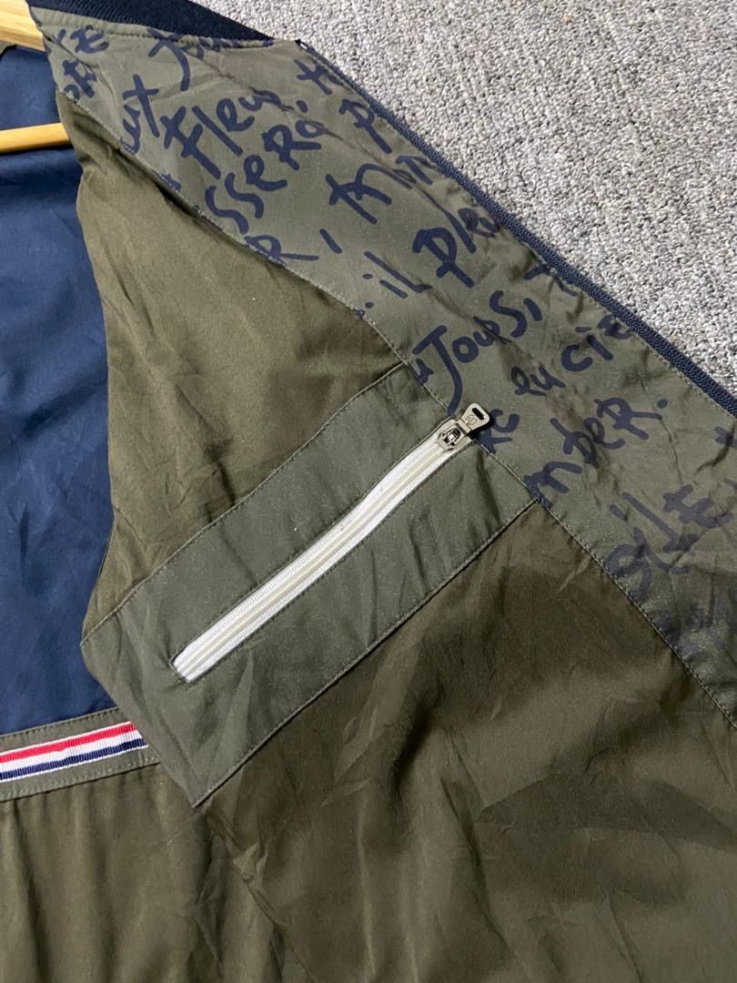 Jean Charles De Castelbajac Castelbajac All Over Printed Script Bomber Jacket (183) Size US M / EU 48-50 / 2 - 7 Thumbnail