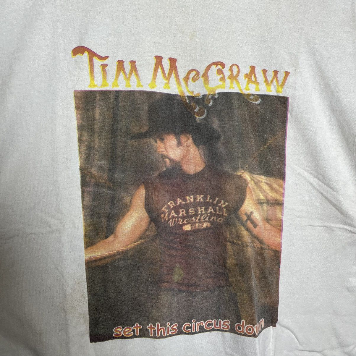 Vintage Vintage Tim McGraw x Kenny Chesney 2001 Tour Shirt Size US XL / EU 56 / 4 - 2 Thumbnail