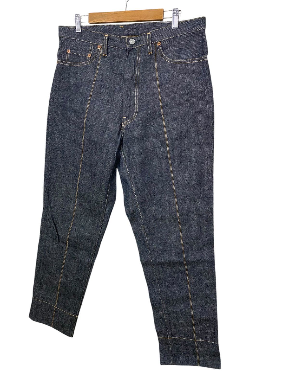 Yohji Yamamoto 🔥Deadstock🔥OG Vintage yohji yamamoto denim Size US 36 / EU 52 - 3 Thumbnail