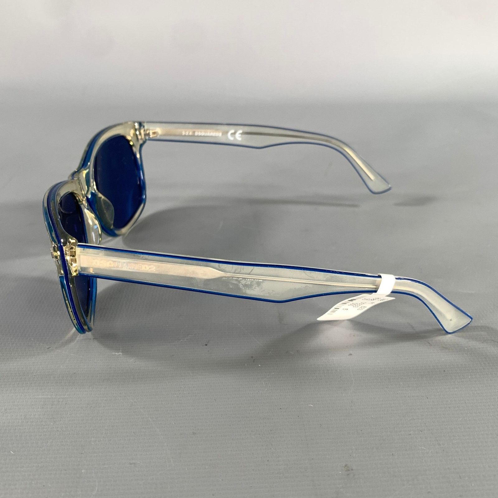 Dsquared2 DSQUARED2 Blue Clear Sunglasses & Eyewear Size ONE SIZE - 5 Thumbnail