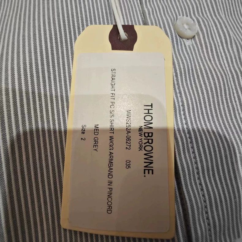 Thom Browne Thom Browne size2 short sleeve shirt Size US M / EU 48-50 / 2 - 3 Thumbnail