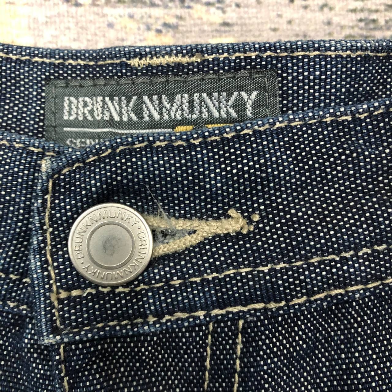 DrunknMunky P52 DRUNKN MUNKY SKATEBOARD CARGO JEANS Size US 30 / EU 46 - 7 Thumbnail