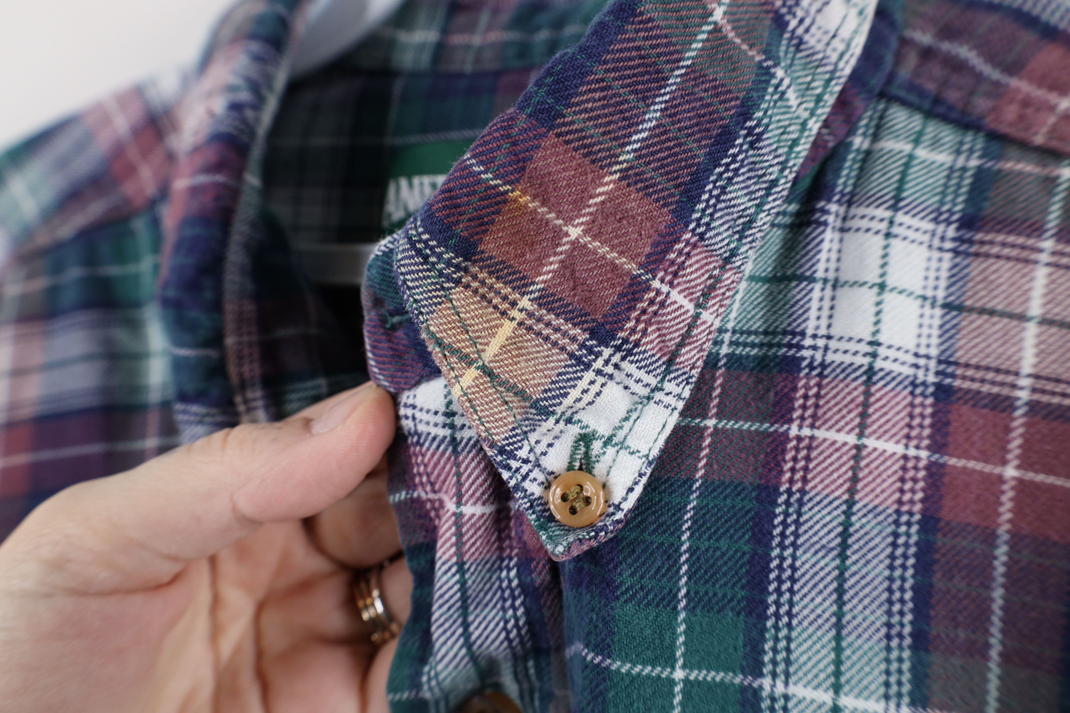American Eagle Outfitters × Vintage Vintage 90s American Eagle Outfitters Button Down Shirt Size US XL / EU 56 / 4 - 10 Thumbnail