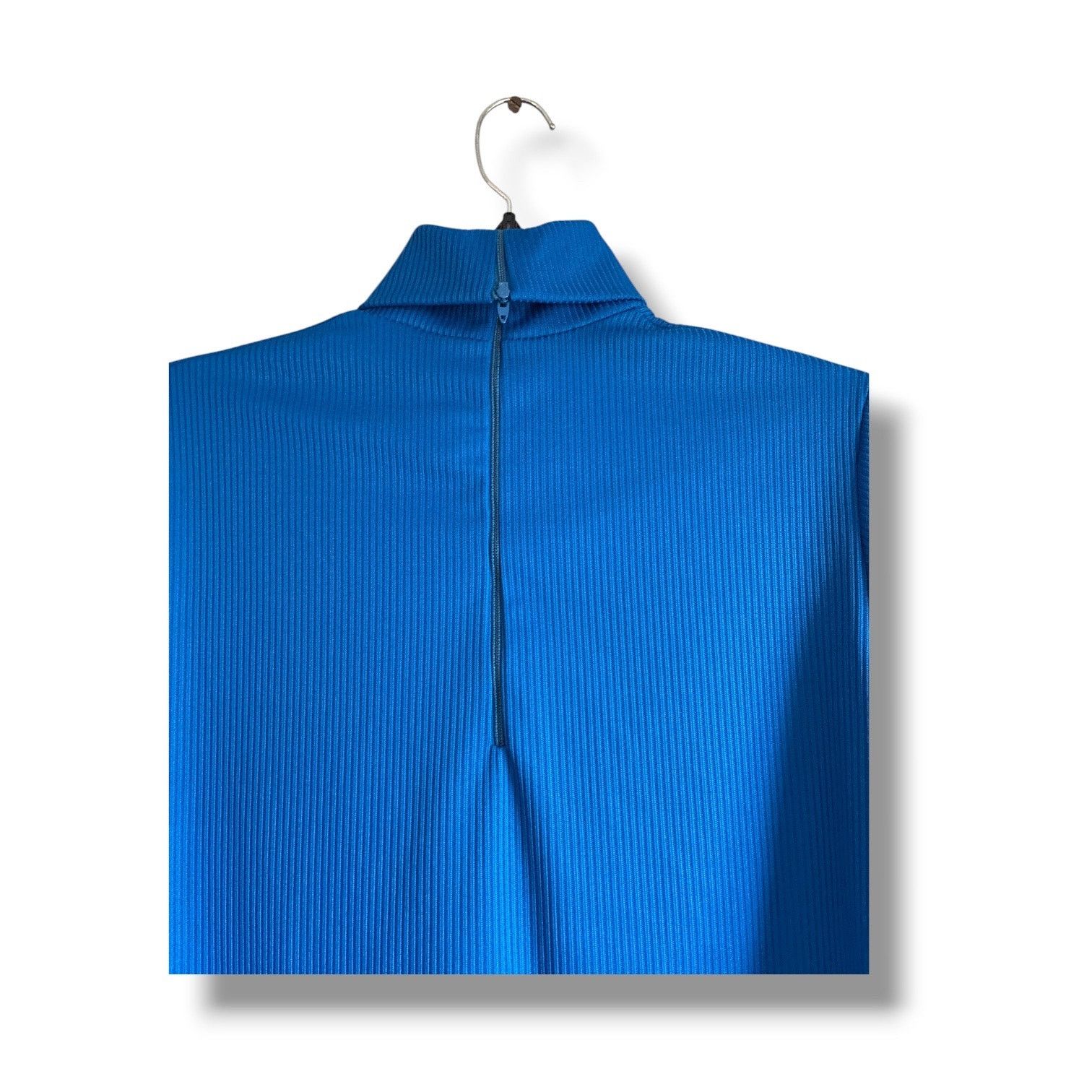 Vintage Vintage 70s Pykettes ribbed true turtleneck bishop sleeves Size XL / US 12-14 / IT 48-50 - 5 Thumbnail