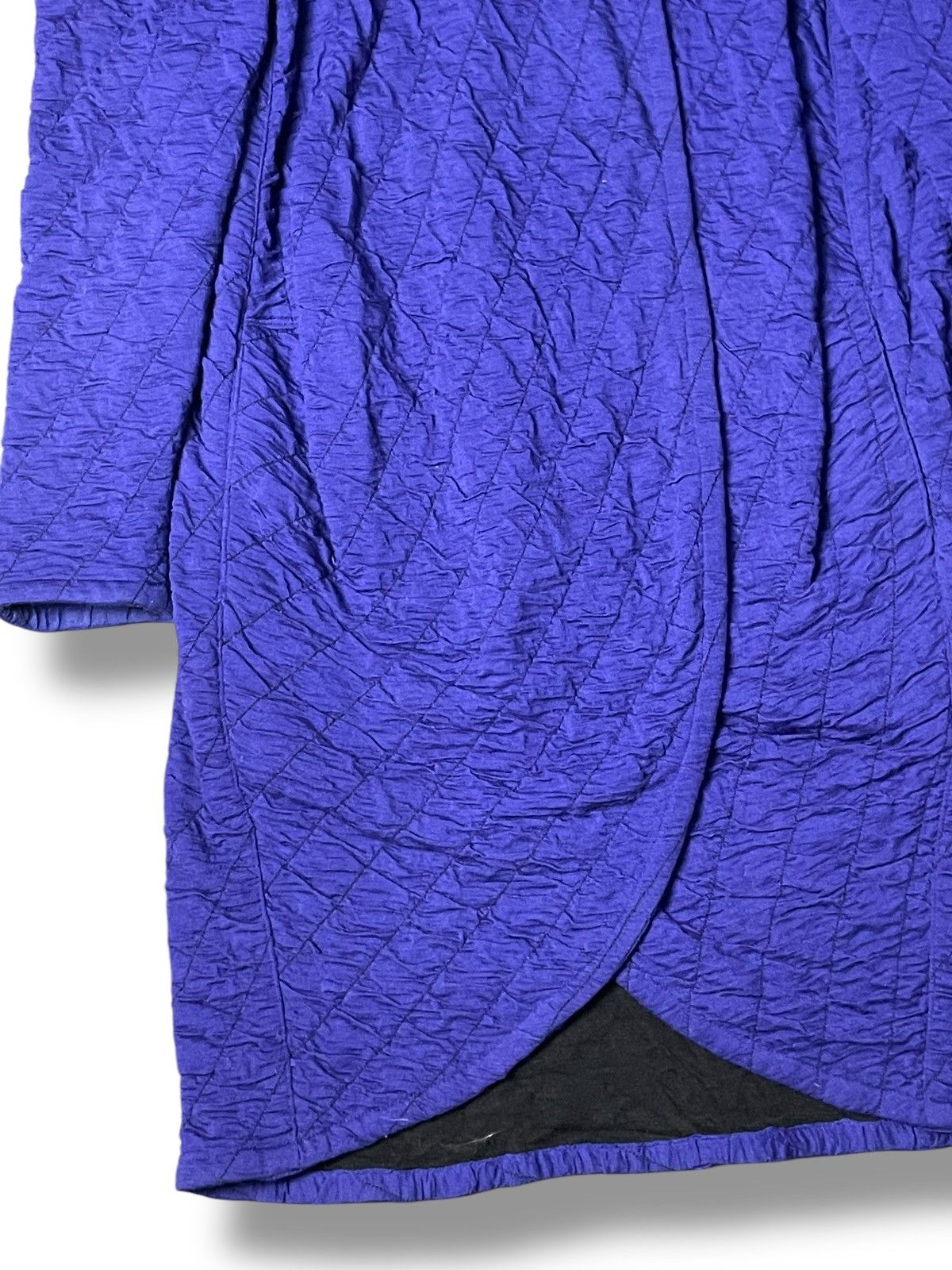 Issey Miyake Vintage x Issey Miyake Crinkle Long Coat (32) Size US S / EU 44-46 / 1 - 4 Thumbnail