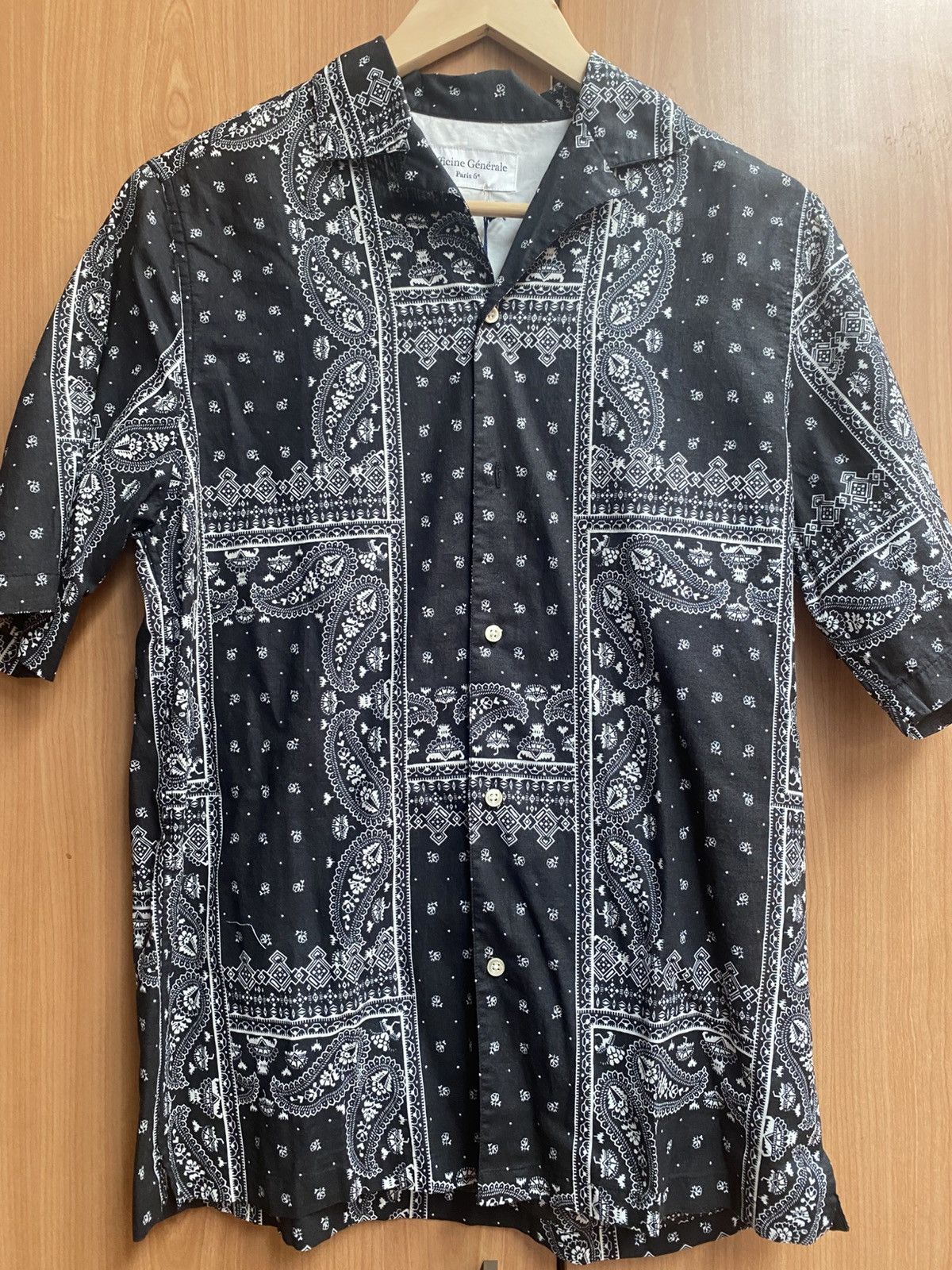 Officine Generale Officine Generale Bandana Shirt Size XS BNWT Size US XS / EU 42 / 0 - 1 Thumbnail