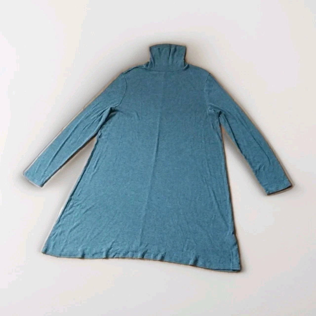 Gap Gap Womens XL Gray Ribbed Turtleneck Tunic Dress Soft Cozy Size XL / US 12-14 / IT 48-50 - 4 Thumbnail