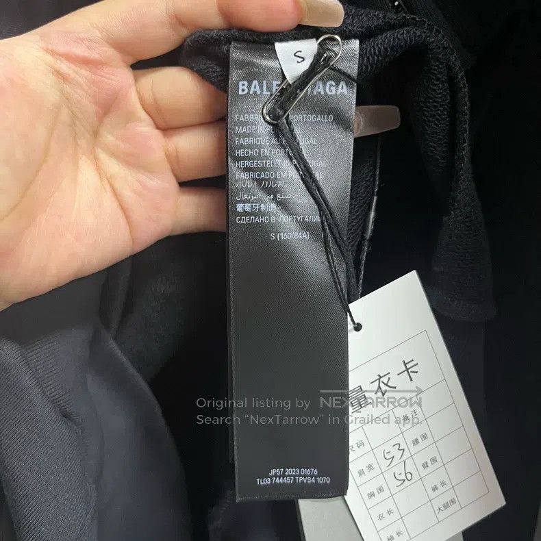 Balenciaga Balenciaga hoodie Size US S / EU 44-46 / 1 - 4 Thumbnail