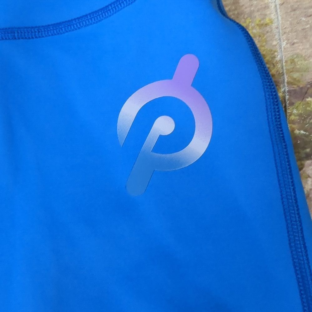 Peloton Peloton blue capri leggings size small Size 22" - 2 Thumbnail
