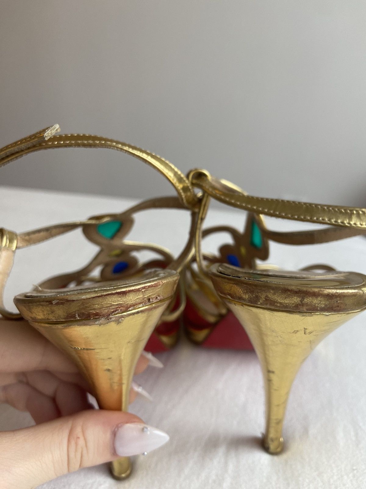Christian Louboutin Christian Louboutin Libelle Heels Size US 8 / IT 38 - 14 Thumbnail