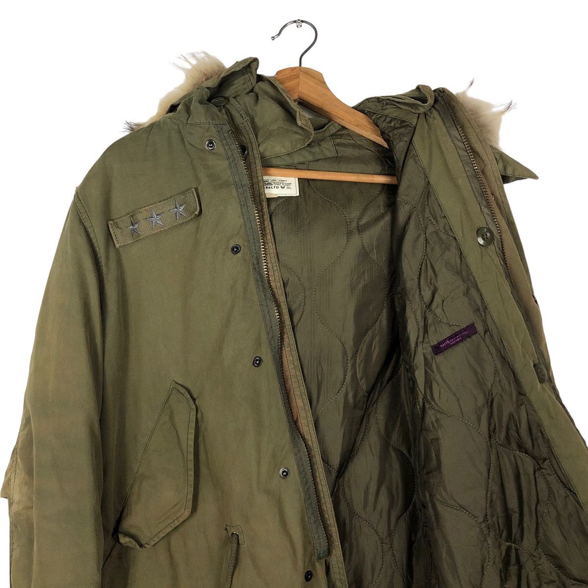 Avirex 🔥Vintage Parka Jacket Avirex USA Mink Fur Hoodie Bondage Size US S / EU 44-46 / 1 - 13 Thumbnail