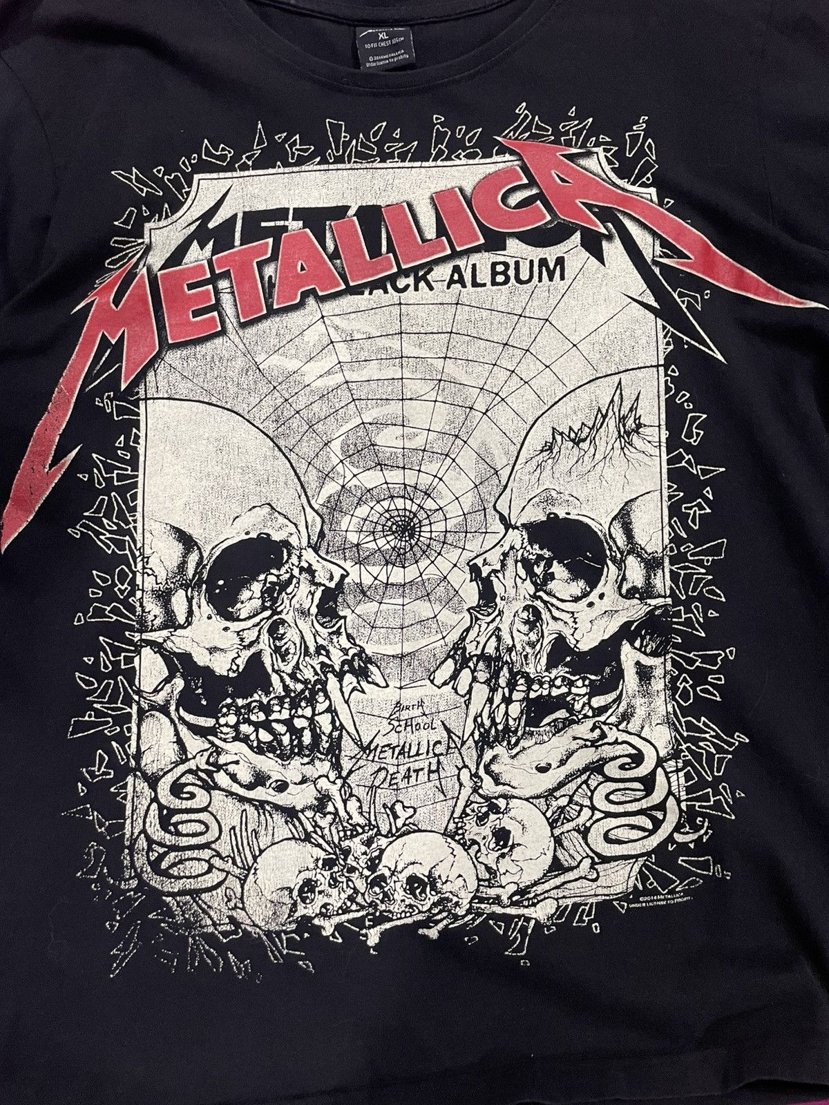Band Tees × Metallica × Vintage RARE Metallica Vintage 90s Tee Size US M / EU 48-50 / 2 - 2 Thumbnail