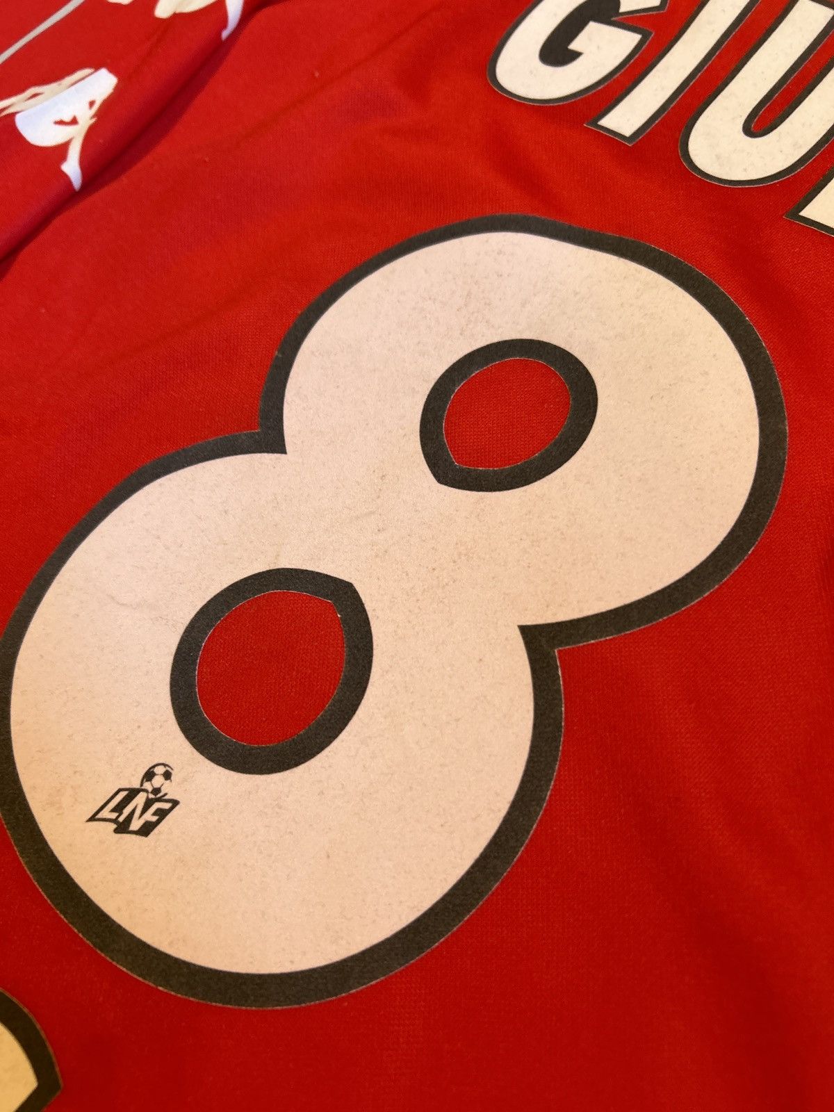 Kappa 99/00 AS Monaco Giuly Home Shirt Size US XL / EU 56 / 4 - 7 Thumbnail