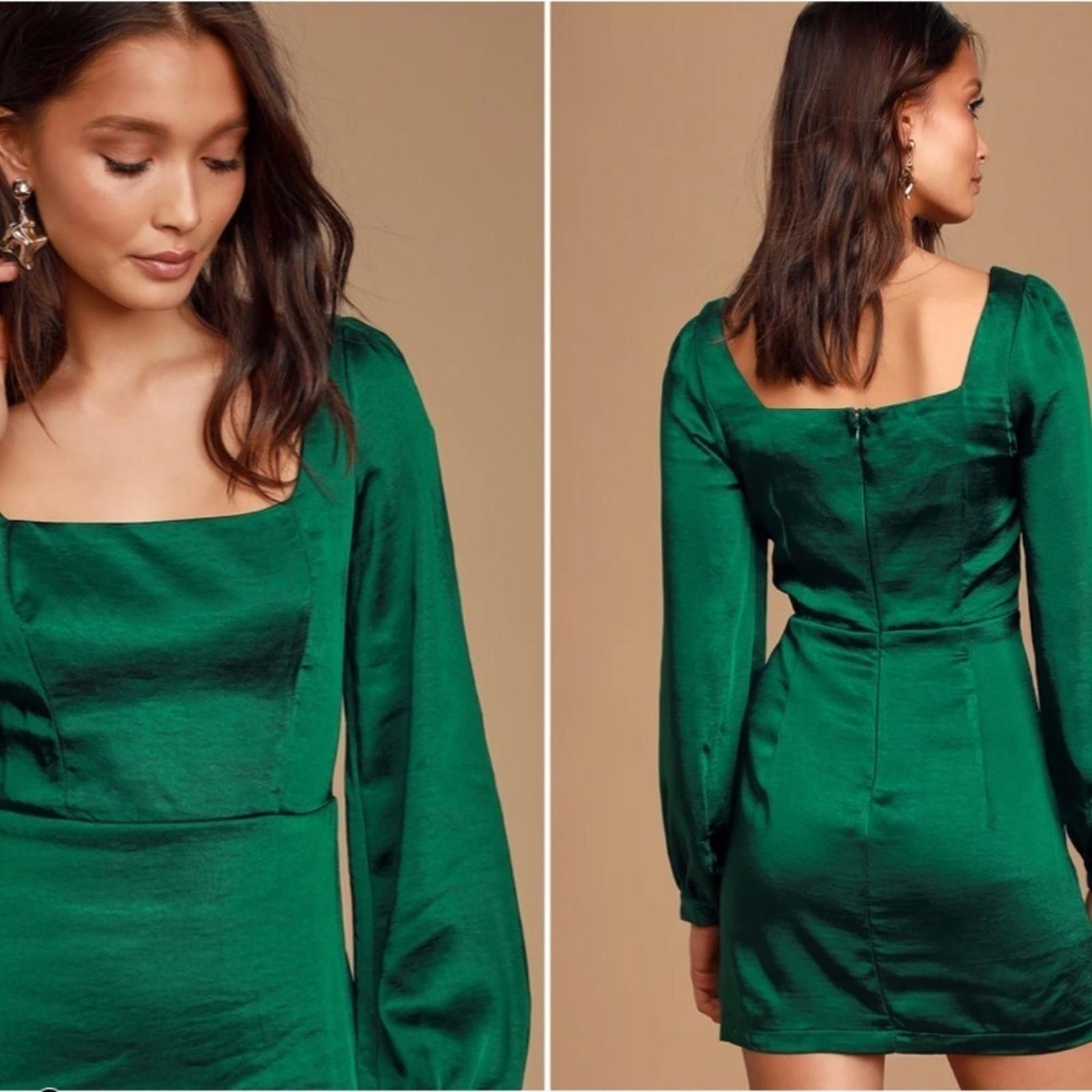 Lulus LULUS Sexy Wedding Prom Classy Holidays SatinMini Dress Size XS / US 0-2 / IT 36-38 - 3 Thumbnail
