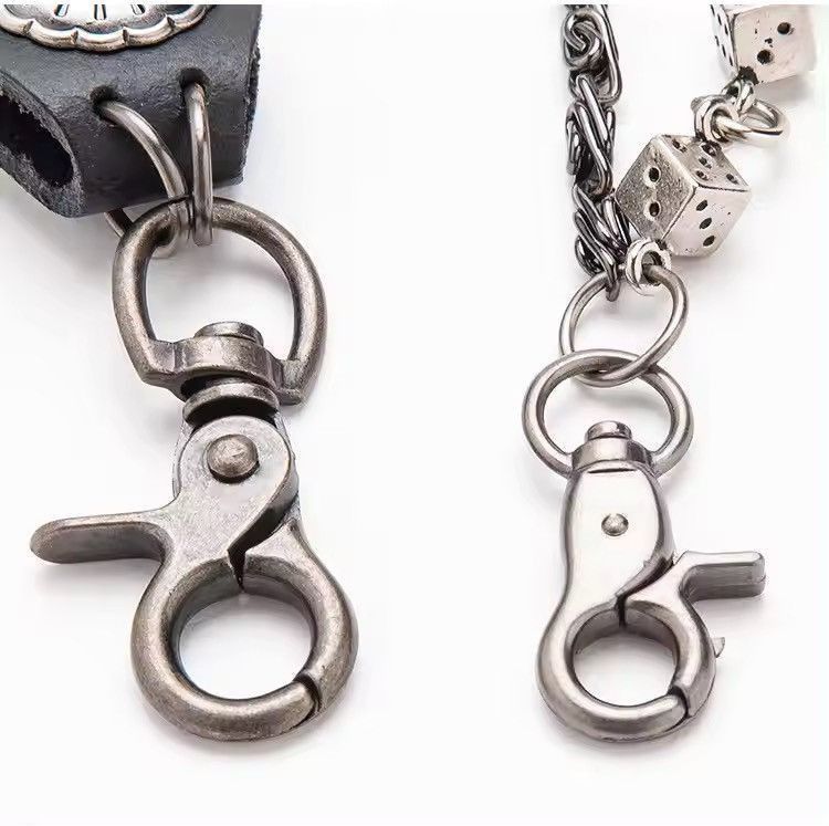Japanese Brand Dice and Tribe Jean Motor Rock Wallet Chain Size ONE SIZE - 3 Thumbnail