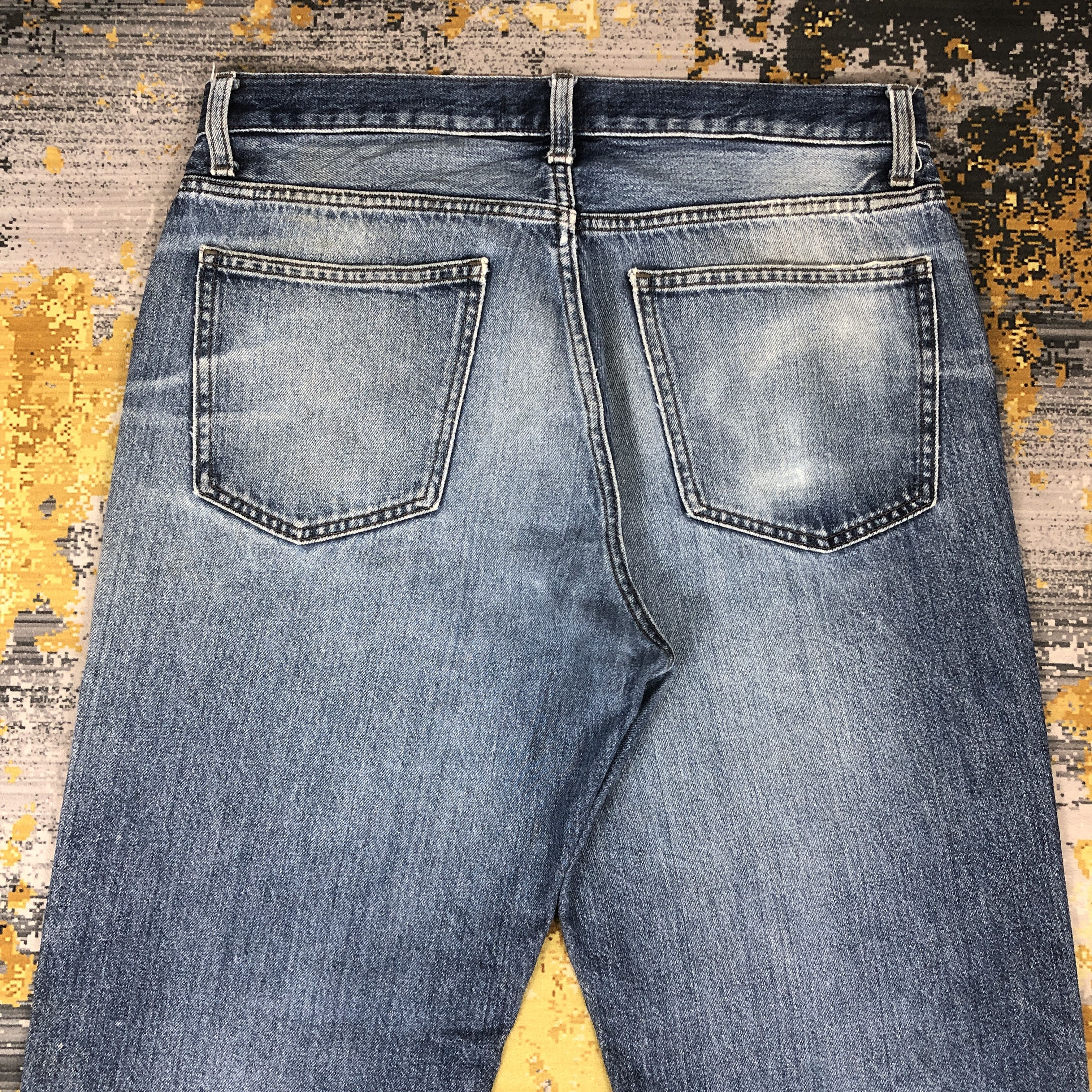 Uniqlo × Vintage Uniqlo Jeans Light Blue Wash Denim 33 x 29.5 L1284 Size US 33 - 6 Thumbnail