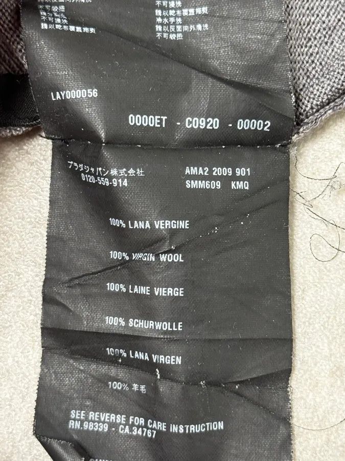Prada AW2009 Prada Luna Rossa Grey Gradient Classic Sweater Size US M / EU 48-50 / 2 - 12 Thumbnail