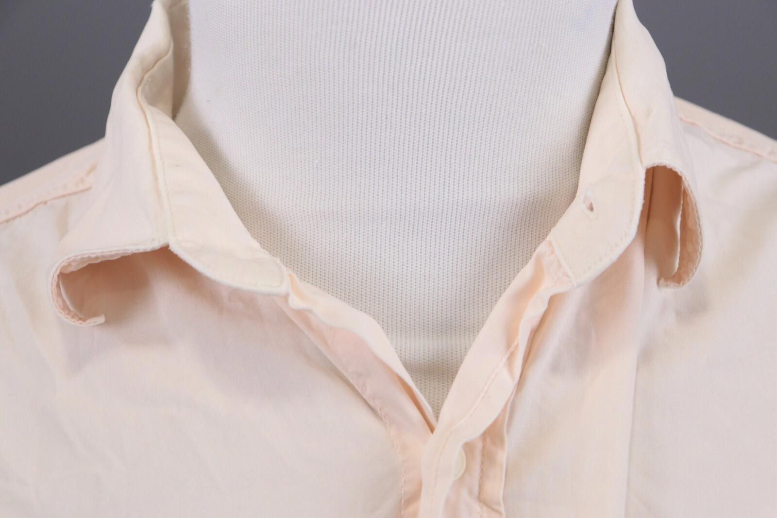 Valentino Valentino Jeans Orange Button Up Dress Shirt Size 41 / 16 Size US M / EU 48-50 / 2 - 4 Thumbnail