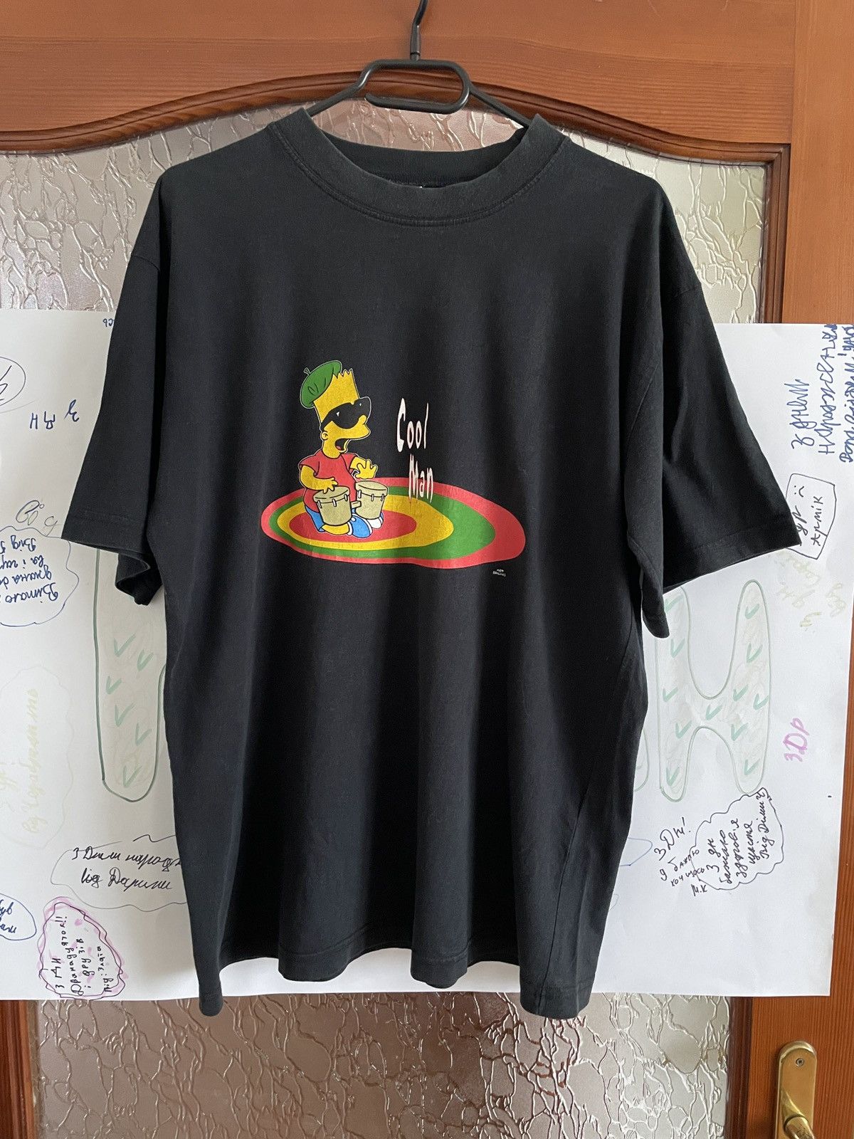 The Simpsons Vintage The Simpsons Cool Man Matt Growning 2001 T Shirt Tee Size US L / EU 52-54 / 3 - 12 Thumbnail