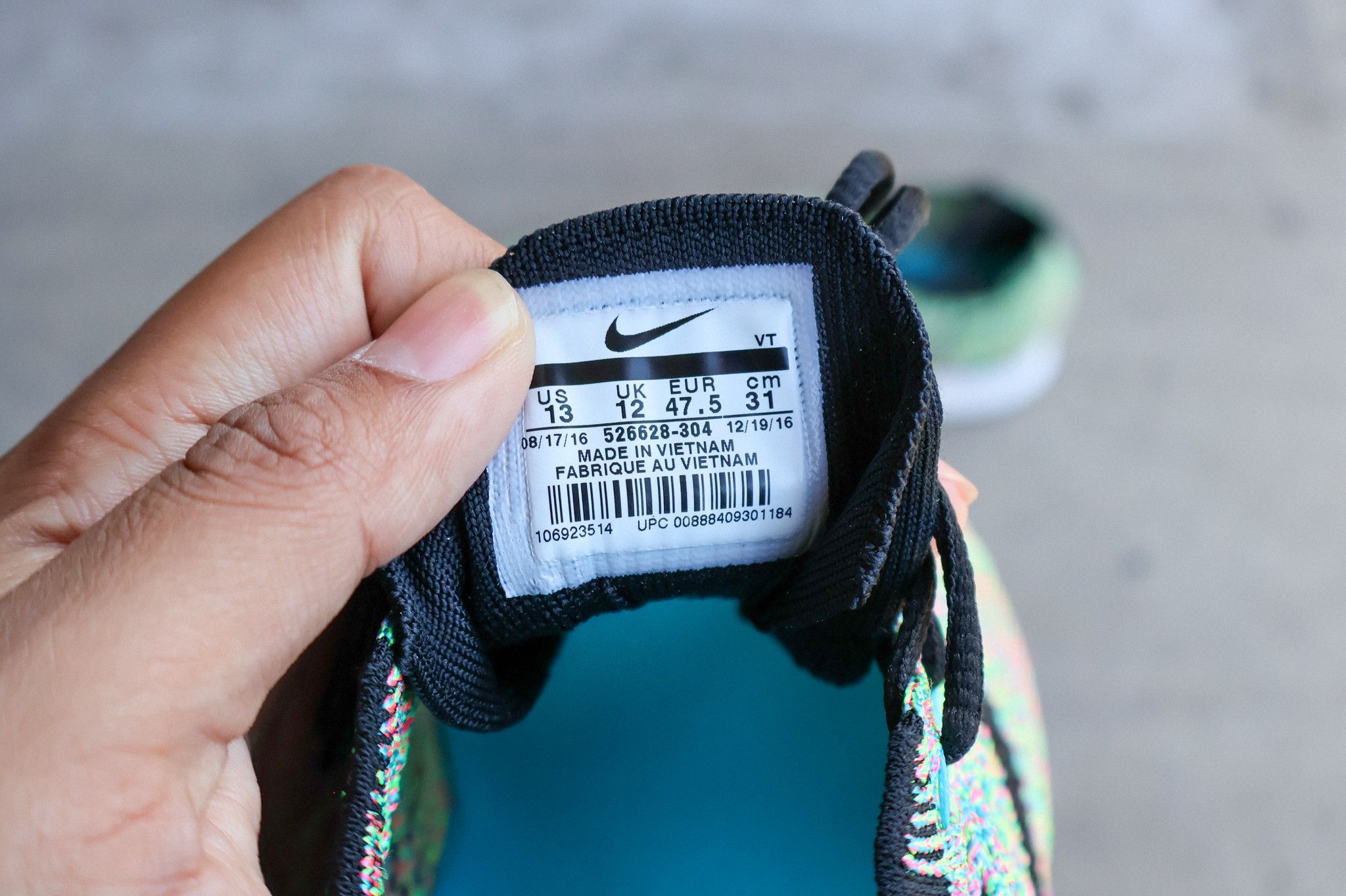 Nike Flyknit Racer 'Multi-Color' 2015 Size US 13 / EU 46 - 9 Thumbnail
