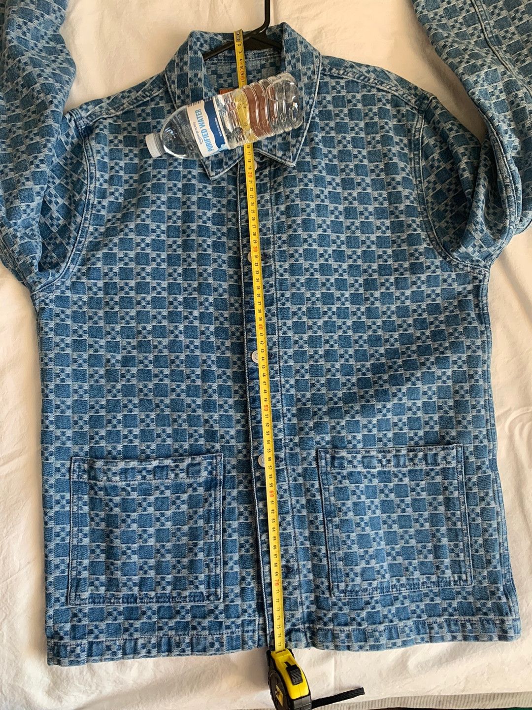 Sandro Square Cross Denim Chore Coat Size US L / EU 52-54 / 3 - 7 Thumbnail