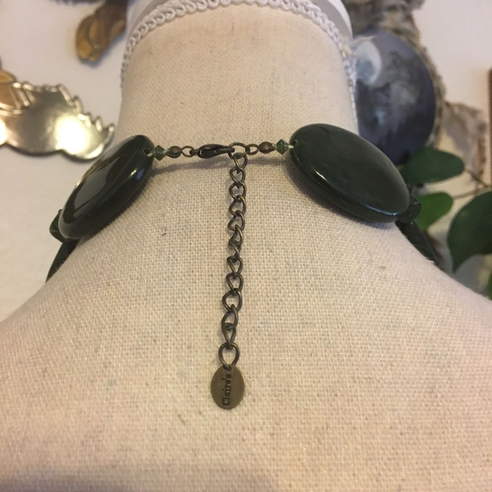 Vintage Vintage Claire’s green resin beaded necklace Size ONE SIZE - 5 Thumbnail