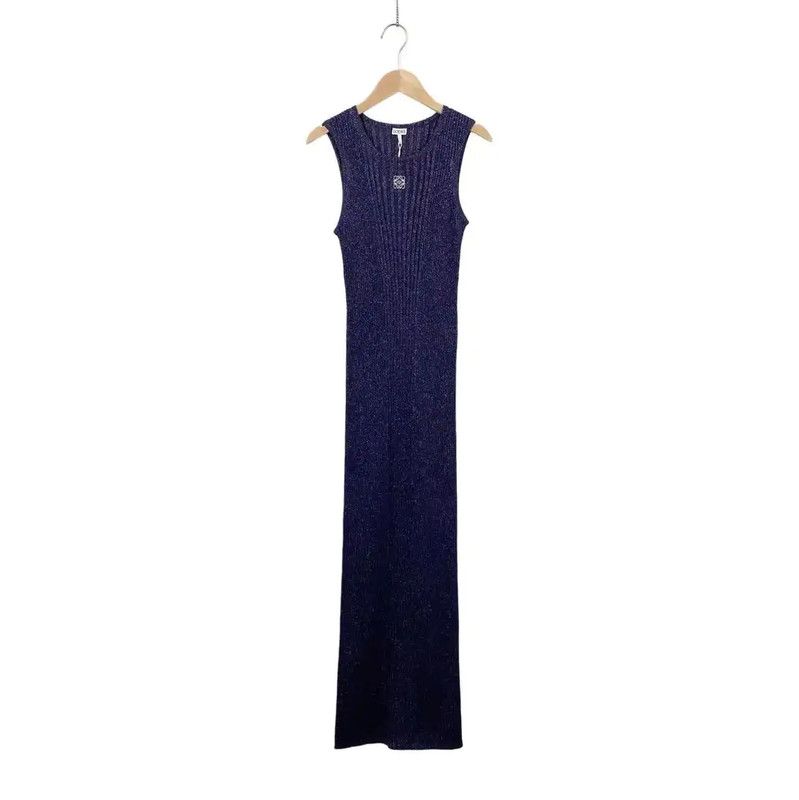 Loewe Loewe Purple Women's Long Dress 0089 Size S / US 4 / IT 40 - 1 Thumbnail