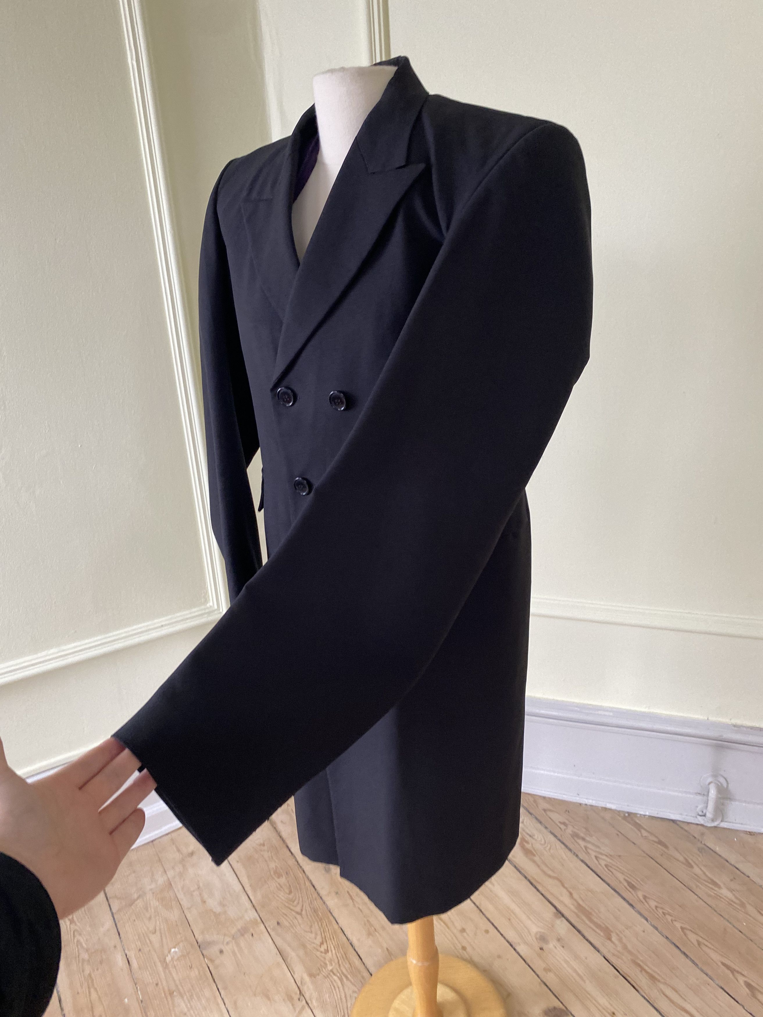 Vetements SS16 Vetements womans Oversized Runway Coat black Size M / US 6-8 / IT 42-44 - 4 Thumbnail