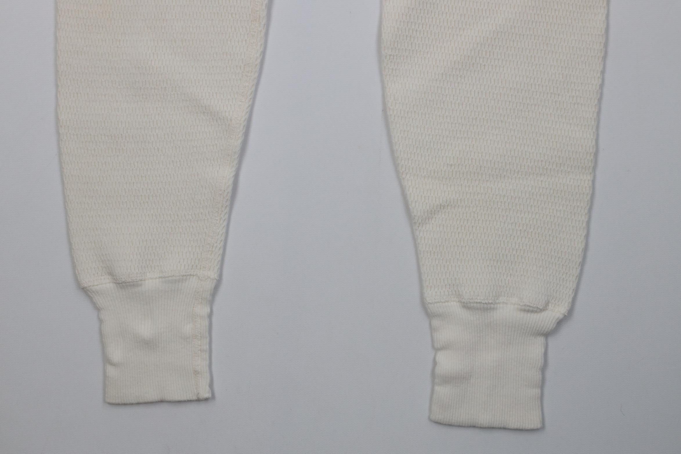 Hanes Vintage 60s Hanes Thermal Knit Joggers Pants Base Layer USA Size US 34 / EU 50 - 4 Thumbnail