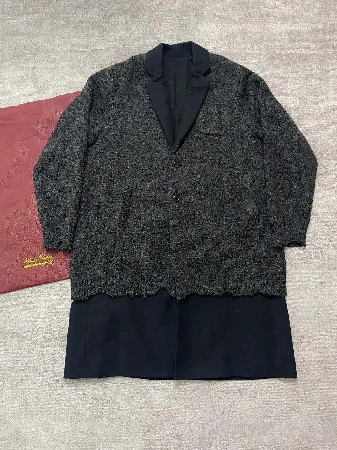 UNDERCOVER　Double Breasted Chester Coat UNDERCOVER Double Breasted Chester Coat Chester Coat Ginza