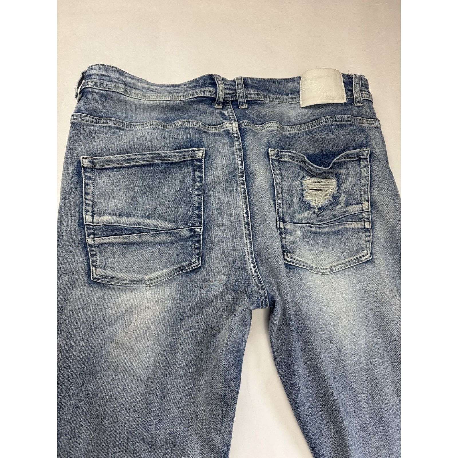 Other Switch Remarkable Stacked Jeans Streetwear Slim Taper 40*34 Size US 40 / EU 56 - 8 Thumbnail