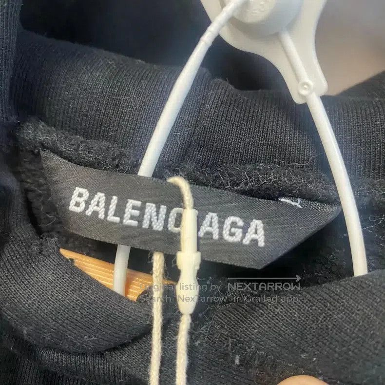 Balenciaga Balenciaga Devil Eye Sanskrit Hoodie XS. Size US XS / EU 42 / 0 - 3 Thumbnail