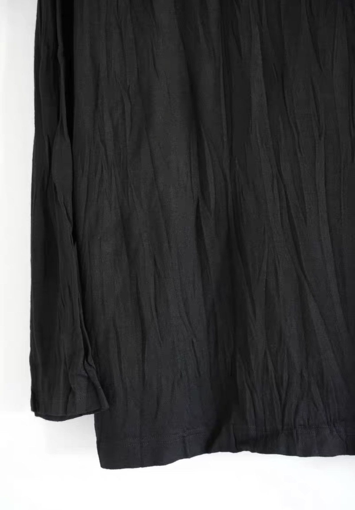 Yohji Yamamoto Yohji Yamamoto Wool Long Sleeve T-shirt K4 Size US L / EU 52-54 / 3 - 5 Thumbnail