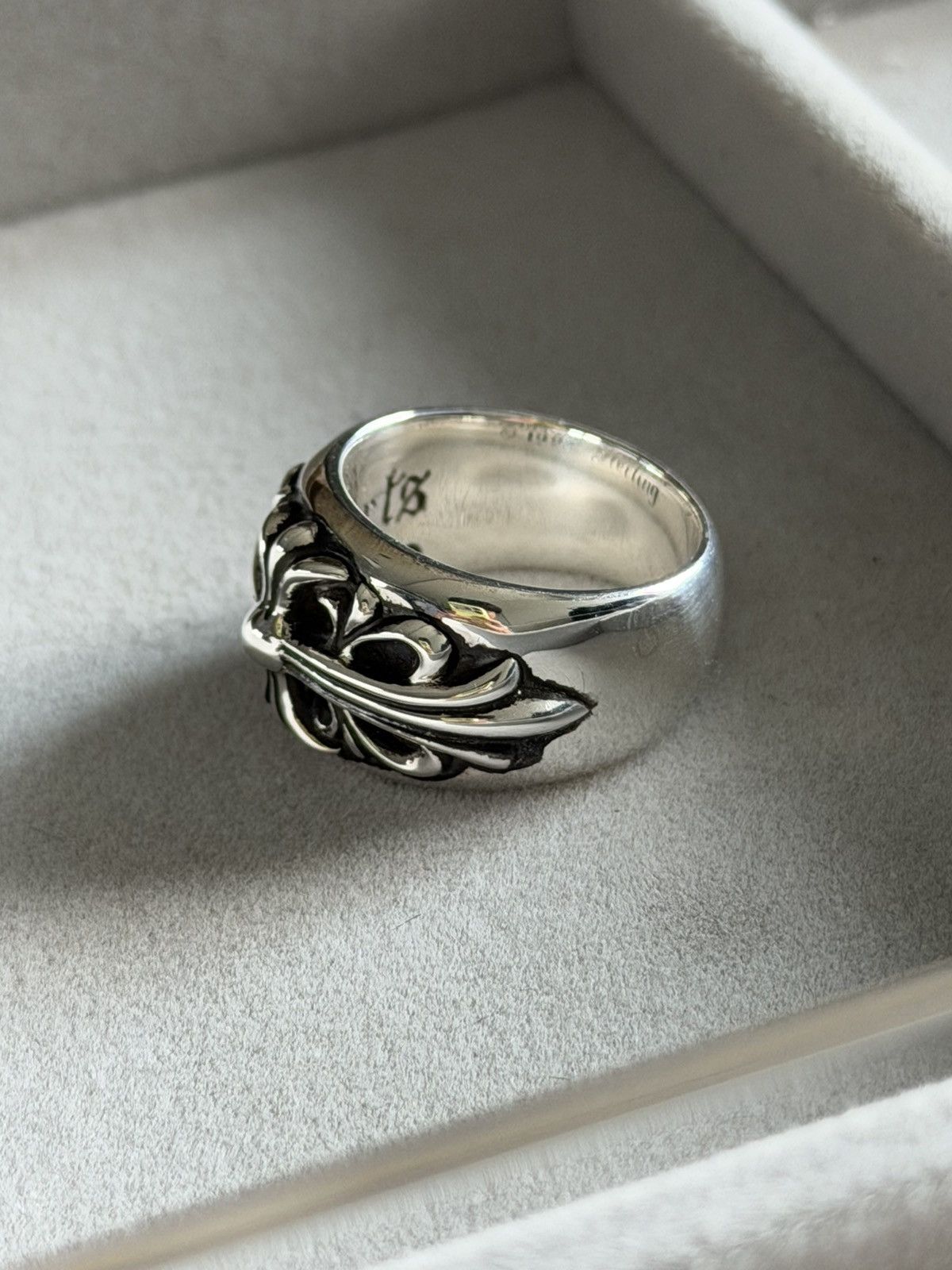 Chrome Hearts Chrome Hearts Floral Cross Ring Size ONE SIZE - 8 Thumbnail
