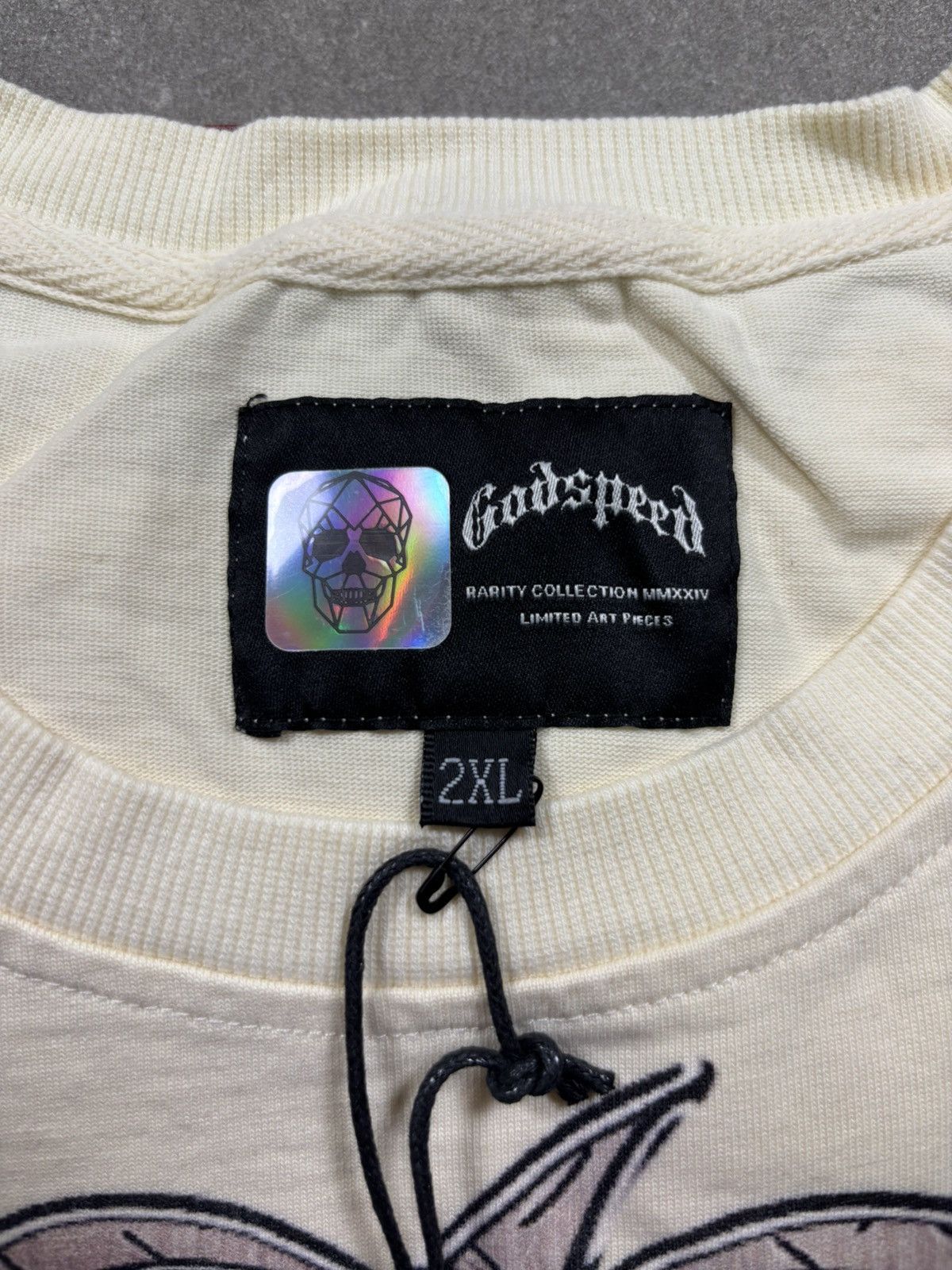 Godspeed Godspeed Under Construction Thermal Tee, Bone Size US XXL / EU 58 / 5 - 8 Thumbnail