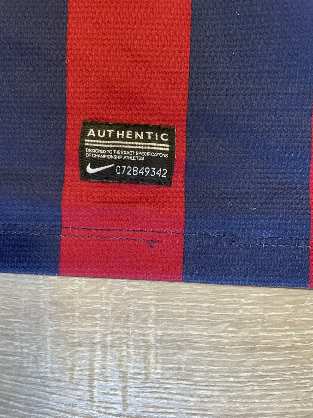 Nike × Vintage XAVI BARCELONA 2013 2014 HOME FOOTBALL SHIRT JERSEY NIKE Size US L / EU 52-54 / 3 - 8 Thumbnail