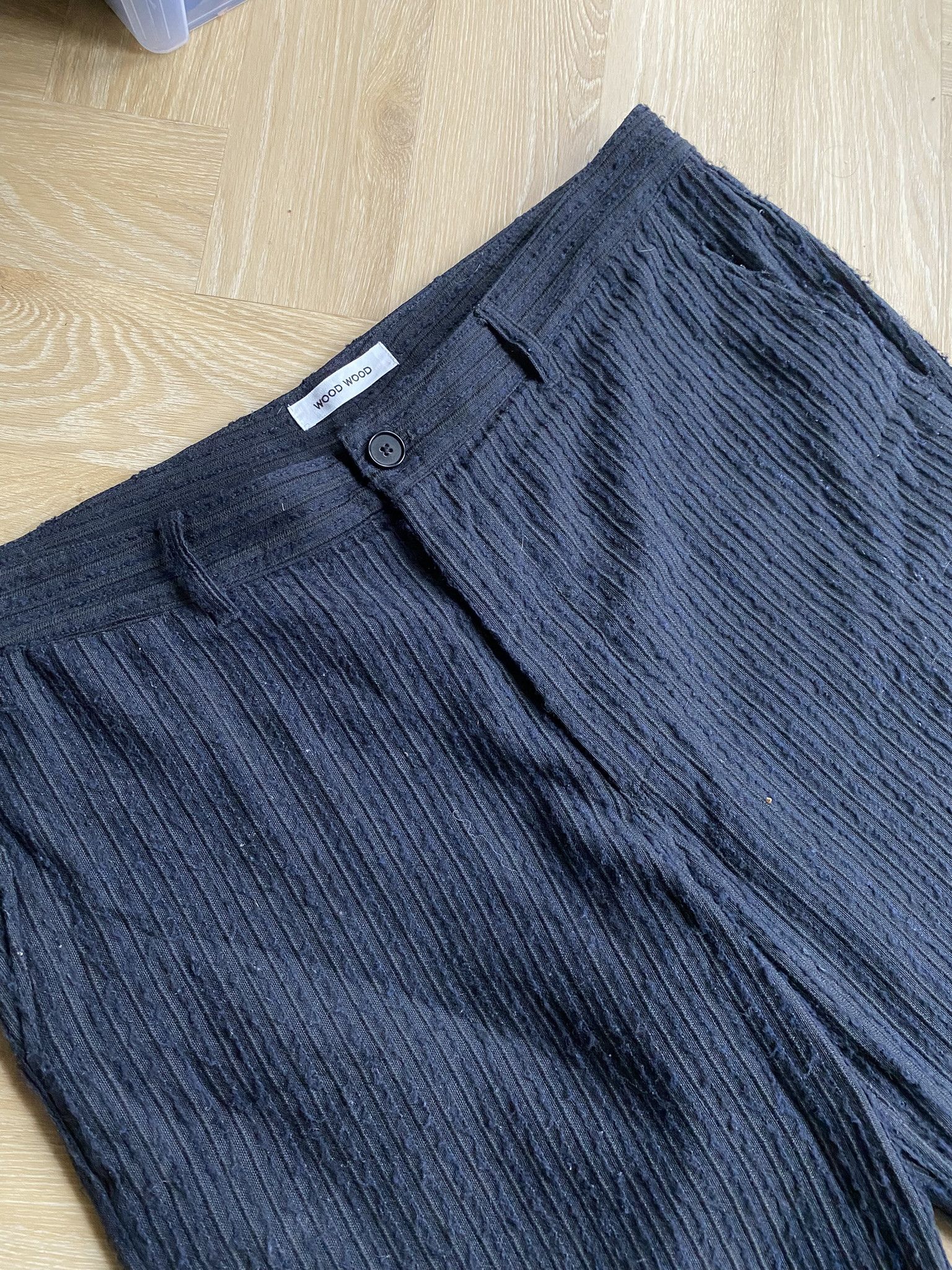 Wood Wood $320 - Stefan Boucle Stripe Trousers Size US 36 / EU 52 - 1 Thumbnail