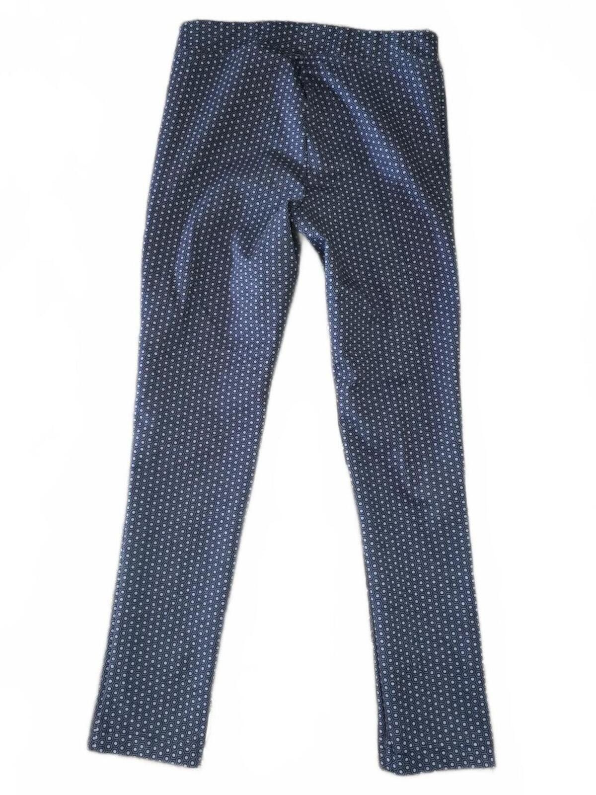 Calvin Klein Calvin Klein Navy Patterned Straight Leg Pants Size Small Size 28" / US 6 / IT 42 - 3 Thumbnail