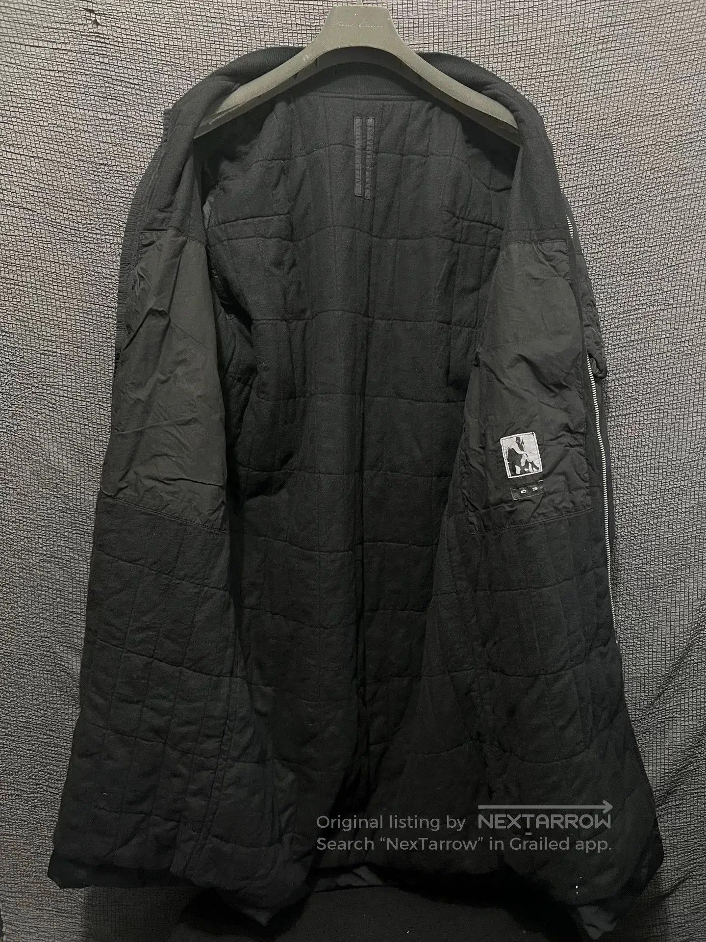 Rick Owens Rick Owens Long MA1 Cotton Jacket. Size US M / EU 48-50 / 2 - 2 Thumbnail