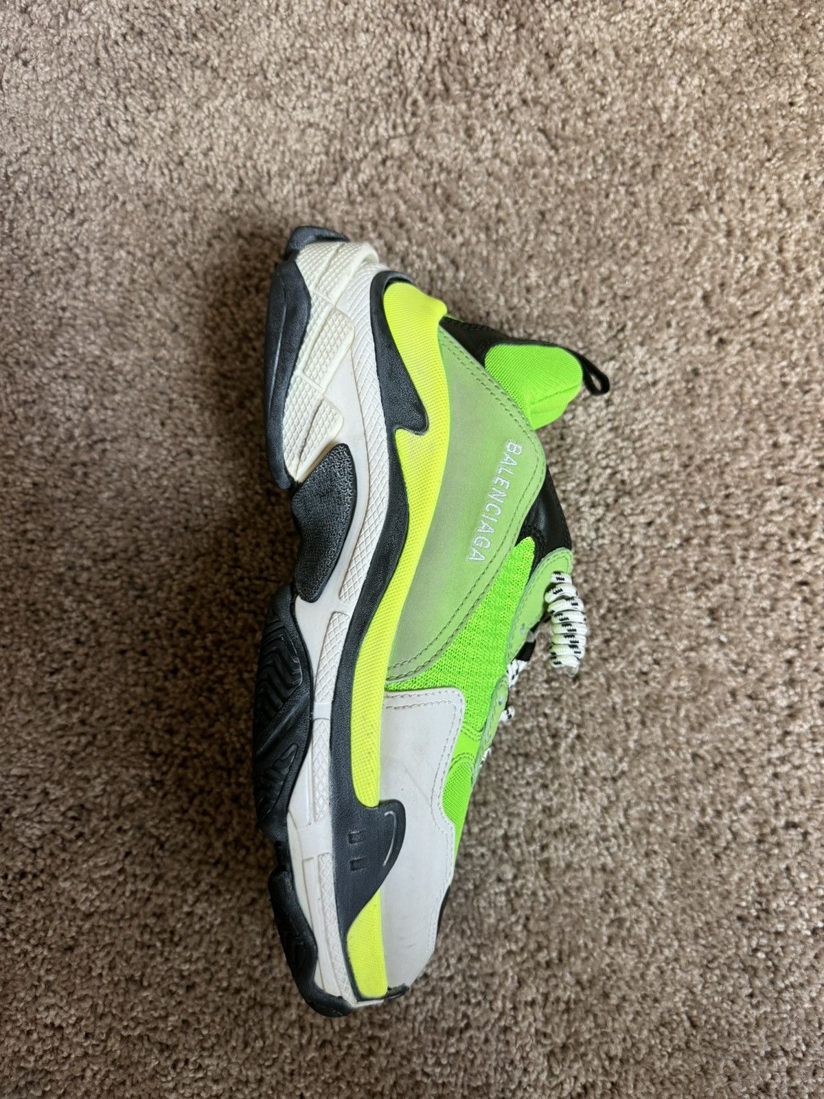 Balenciaga Balenciaga Triple S Green Size US 9 / EU 42 - 7 Thumbnail