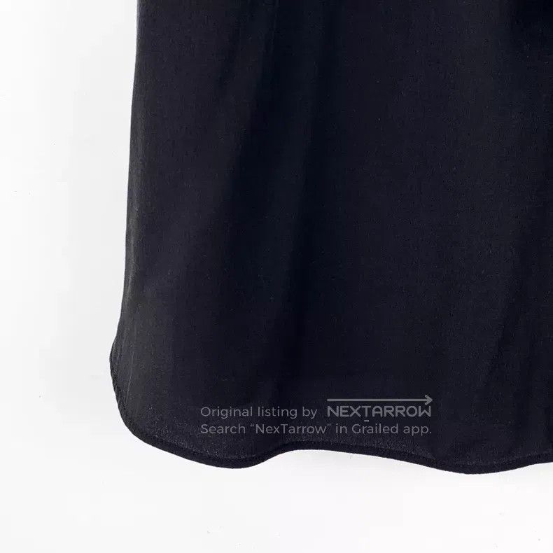 Balenciaga Balenciaga Black tie bow mulberry silk short sleeve shirt Size XS / US 0-2 / IT 36-38 - 4 Thumbnail