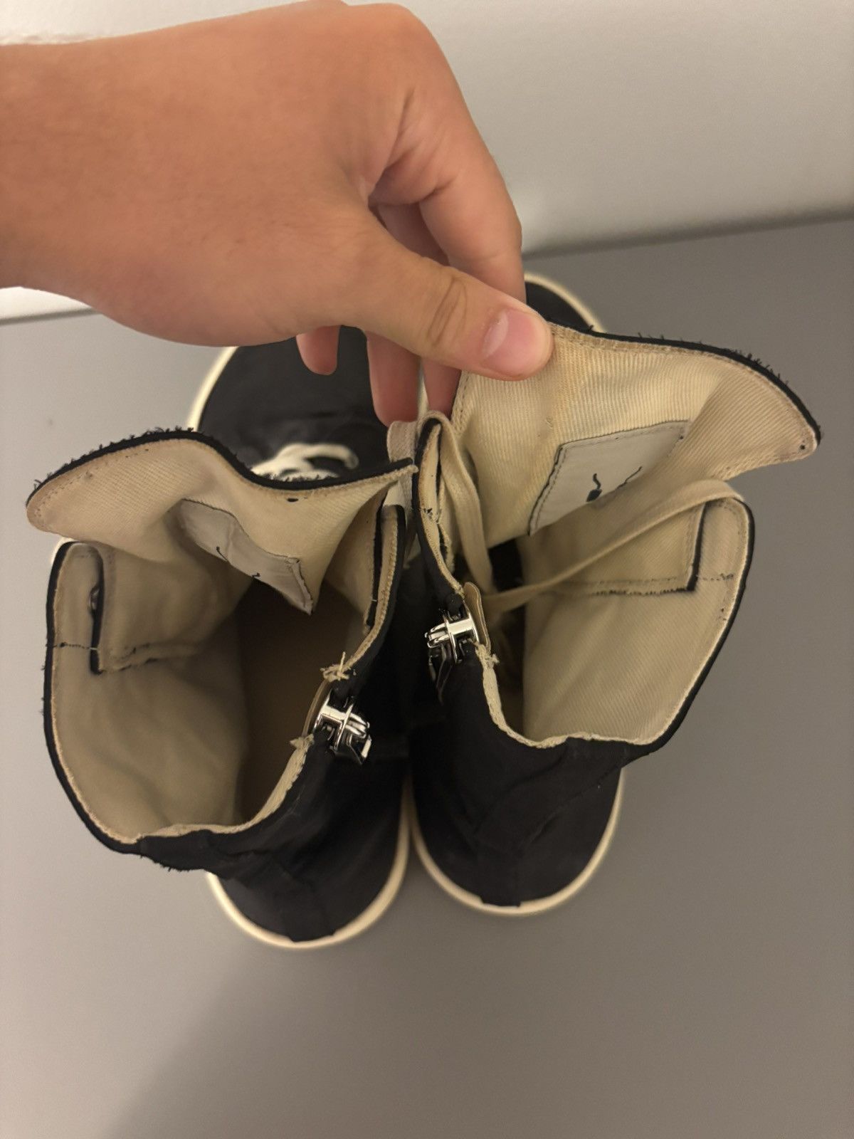 Rick Owens Drkshdw Rick owens ramone drkshdw high Size US 10 / EU 43 - 4 Thumbnail